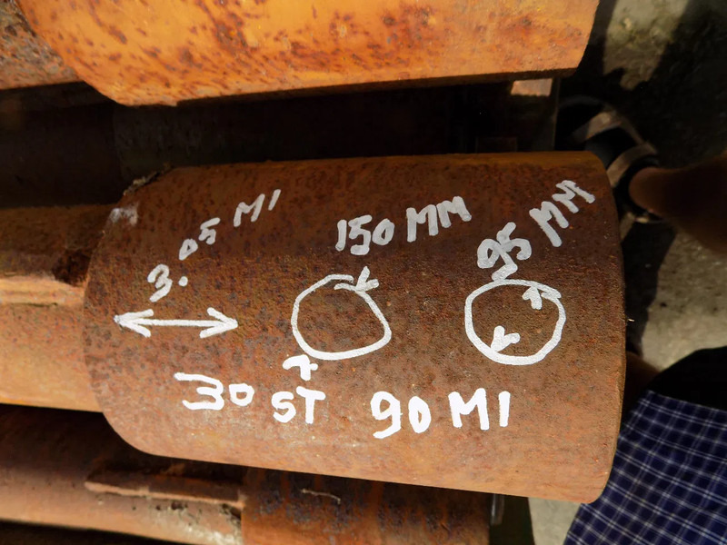 Vrtné príslušenstvo boorpijpen drilling pipe boorpijpen: obrázok 6