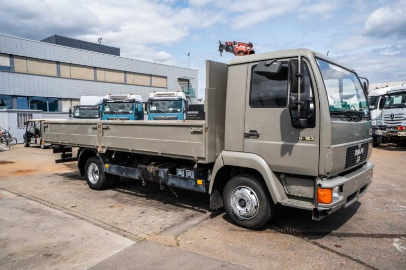 MAN 8.163 BB- MAXILIFT 027 - Valníkový/ Plošinový nákladný automobil, Auto s hydraulickou rukou: obrázok 2 MAN 8.163 BB- MAXILIFT 027 - Valníkový/ Plošinový nákladný automobil, Auto s hydraulickou rukou: obrázok 2
