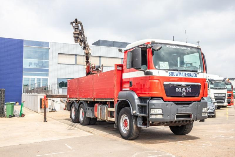 MAN TGS 33.360 BB + KENNIS 16 T/M -3XHYDR. - Valníkový/ Plošinový nákladný automobil, Auto s hydraulickou rukou: obrázok 2 MAN TGS 33.360 BB + KENNIS 16 T/M -3XHYDR. - Valníkový/ Plošinový nákladný automobil, Auto s hydraulickou rukou: obrázok 2