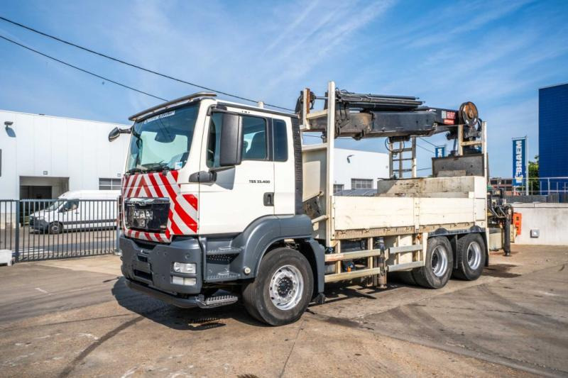 MAN TGS 33.400 BB - HIAB 377 E-5 HIPRO - Valníkový/ Plošinový nákladný automobil, Auto s hydraulickou rukou: obrázok 2 MAN TGS 33.400 BB - HIAB 377 E-5 HIPRO - Valníkový/ Plošinový nákladný automobil, Auto s hydraulickou rukou: obrázok 2