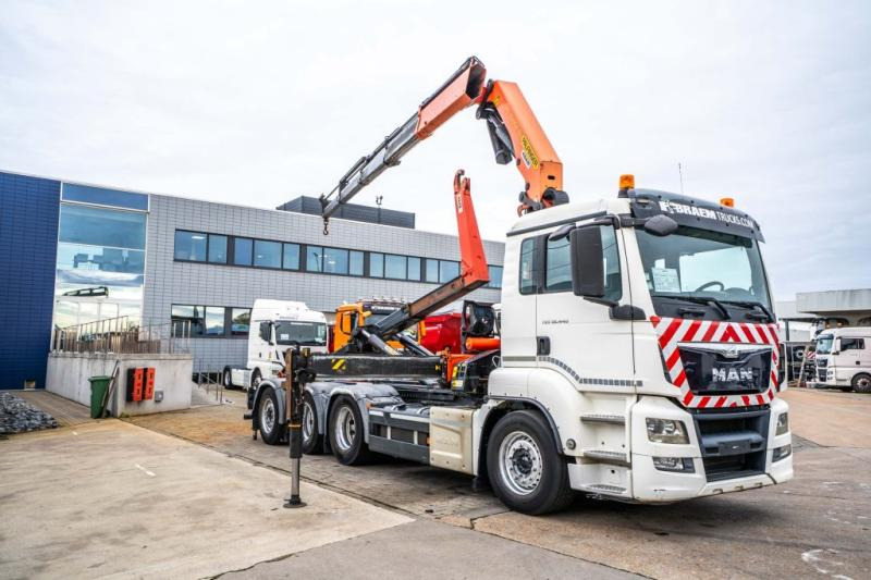 MAN TGS 35.440 BL - PK 33002/4xhydr. - Hákový nosič kontajnerov, Auto s hydraulickou rukou: obrázok 3 MAN TGS 35.440 BL - PK 33002/4xhydr. - Hákový nosič kontajnerov, Auto s hydraulickou rukou: obrázok 3