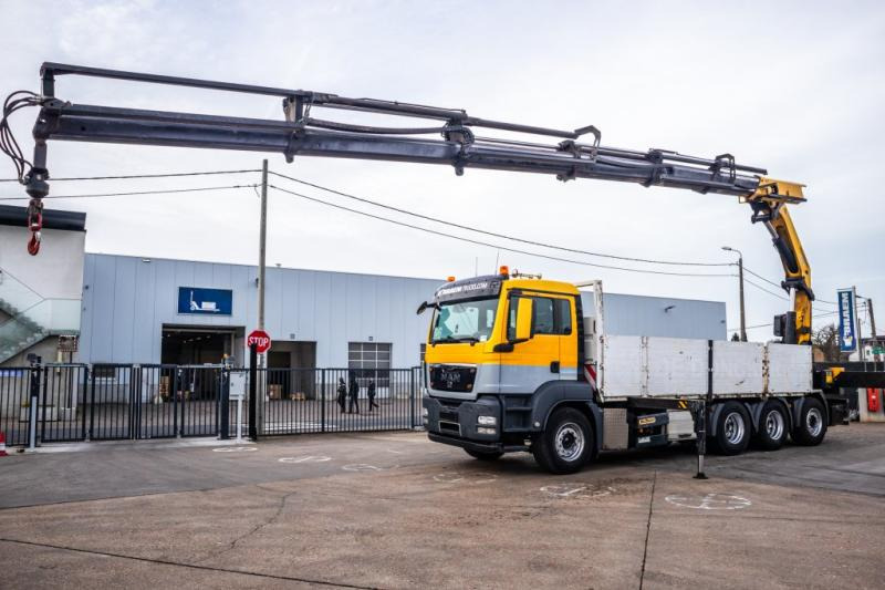 MAN TGS 35.440 BL - PK 42002-SH/6xhydr. - Valníkový/ Plošinový nákladný automobil, Auto s hydraulickou rukou: obrázok 1 MAN TGS 35.440 BL - PK 42002-SH/6xhydr. - Valníkový/ Plošinový nákladný automobil, Auto s hydraulickou rukou: obrázok 1