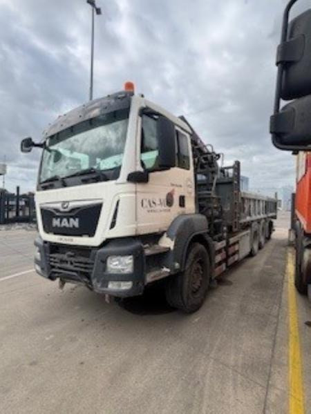 MAN TGS 35.460 BL - HIAB X-HIDUO 228 E-3 - Sklápač, Auto s hydraulickou rukou: obrázok 1 MAN TGS 35.460 BL - HIAB X-HIDUO 228 E-3 - Sklápač, Auto s hydraulickou rukou: obrázok 1