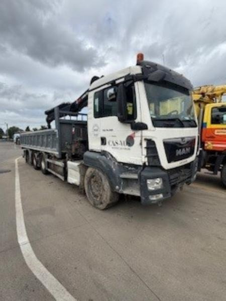 MAN TGS 35.460 BL - HIAB X-HIDUO 228 E-3 - Sklápač, Auto s hydraulickou rukou: obrázok 2 MAN TGS 35.460 BL - HIAB X-HIDUO 228 E-3 - Sklápač, Auto s hydraulickou rukou: obrázok 2