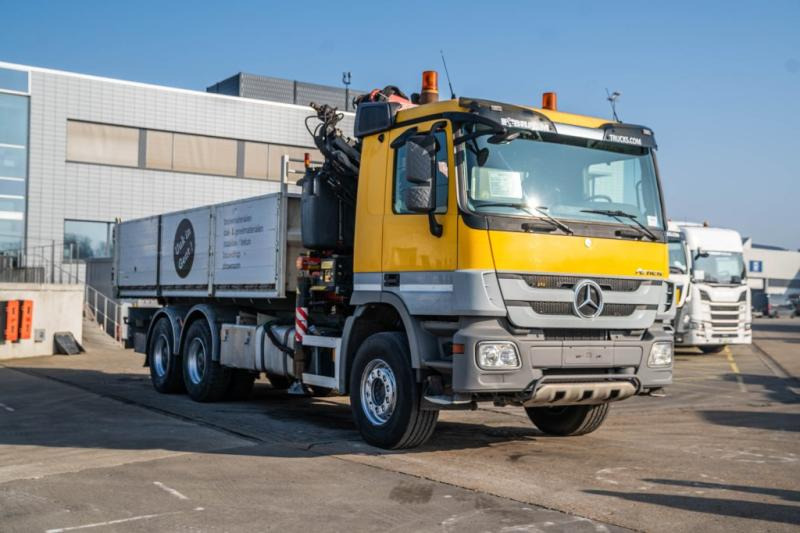 Sklápač, Auto s hydraulickou rukou Mercedes ACTROS 3344 K-MP3+FASSI F245: obrázok 8