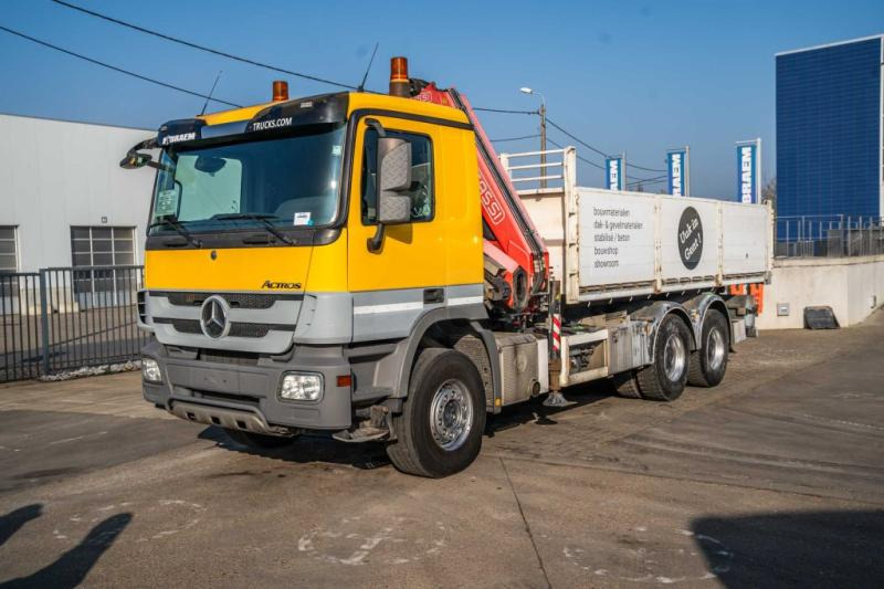 Sklápač, Auto s hydraulickou rukou Mercedes ACTROS 3344 K-MP3+FASSI F245: obrázok 7