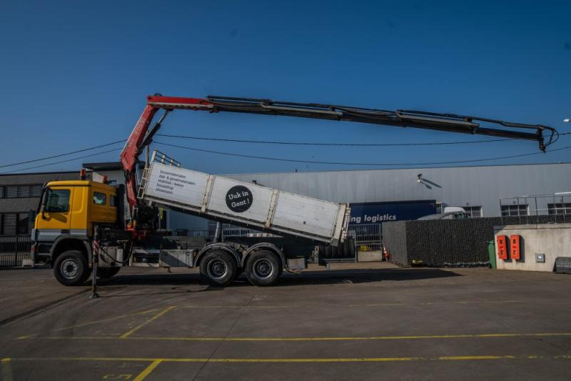 Sklápač, Auto s hydraulickou rukou Mercedes ACTROS 3344 K-MP3+FASSI F245: obrázok 6