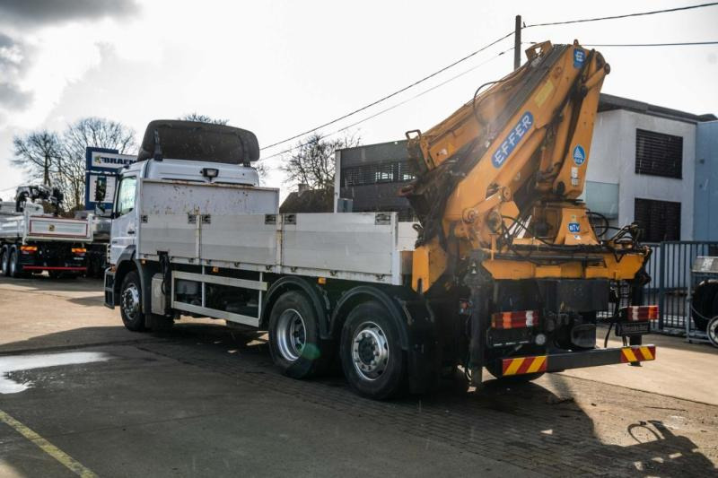 Mercedes AXOR 2529 L - EFFER 250/4S+JIB - Valníkový/ Plošinový nákladný automobil, Auto s hydraulickou rukou: obrázok 5 Mercedes AXOR 2529 L - EFFER 250/4S+JIB - Valníkový/ Plošinový nákladný automobil, Auto s hydraulickou rukou: obrázok 5