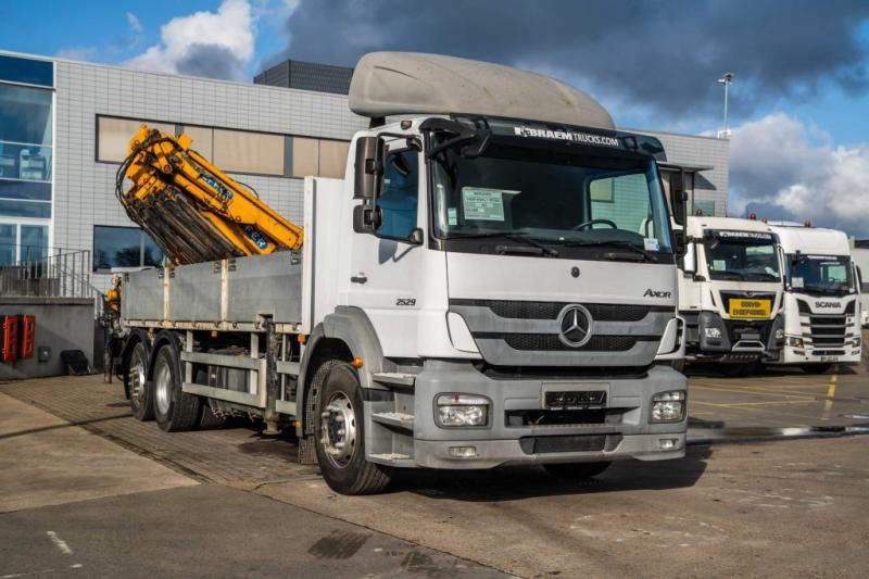 Mercedes AXOR 2529 L - EFFER 250/4S+JIB - Valníkový/ Plošinový nákladný automobil, Auto s hydraulickou rukou: obrázok 2 Mercedes AXOR 2529 L - EFFER 250/4S+JIB - Valníkový/ Plošinový nákladný automobil, Auto s hydraulickou rukou: obrázok 2