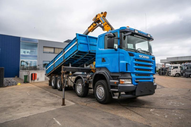 Scania R400 - EFFER 210-4S - Sklápač, Auto s hydraulickou rukou: obrázok 2 Scania R400 - EFFER 210-4S - Sklápač, Auto s hydraulickou rukou: obrázok 2