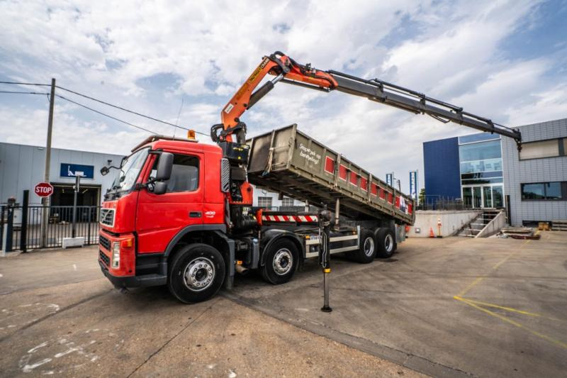 Volvo FM 400 - PK 29002/5XHydr. - Sklápač, Auto s hydraulickou rukou: obrázok 1 Volvo FM 400 - PK 29002/5XHydr. - Sklápač, Auto s hydraulickou rukou: obrázok 1