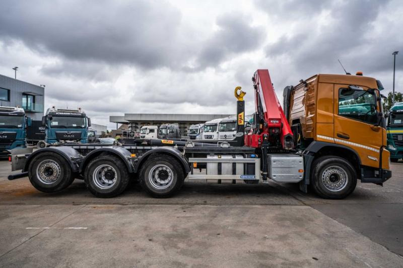 Hákový nosič kontajnerov, Auto s hydraulickou rukou Volvo FMX 430-8x4+HMF 2820/6xhydr.: obrázok 9 Hákový nosič kontajnerov, Auto s hydraulickou rukou Volvo FMX 430-8x4+HMF 2820/6xhydr.: obrázok 9