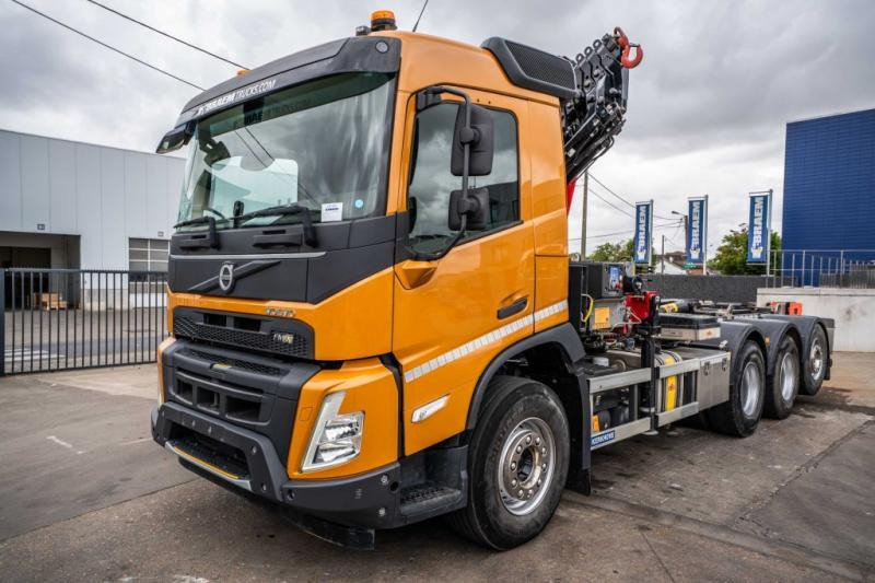 Hákový nosič kontajnerov, Auto s hydraulickou rukou Volvo FMX 430-8x4+HMF 2820/6xhydr.: obrázok 7 Hákový nosič kontajnerov, Auto s hydraulickou rukou Volvo FMX 430-8x4+HMF 2820/6xhydr.: obrázok 7