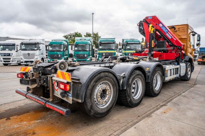 Hákový nosič kontajnerov, Auto s hydraulickou rukou Volvo FMX 430-8x4+HMF 2820/6xhydr.: obrázok 10 Hákový nosič kontajnerov, Auto s hydraulickou rukou Volvo FMX 430-8x4+HMF 2820/6xhydr.: obrázok 10