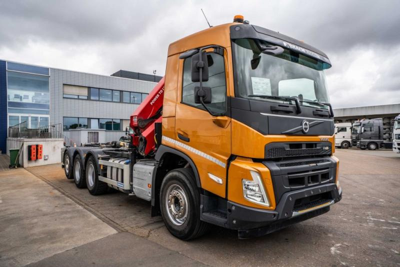 Hákový nosič kontajnerov, Auto s hydraulickou rukou Volvo FMX 430-8x4+HMF 2820/6xhydr.: obrázok 8 Hákový nosič kontajnerov, Auto s hydraulickou rukou Volvo FMX 430-8x4+HMF 2820/6xhydr.: obrázok 8