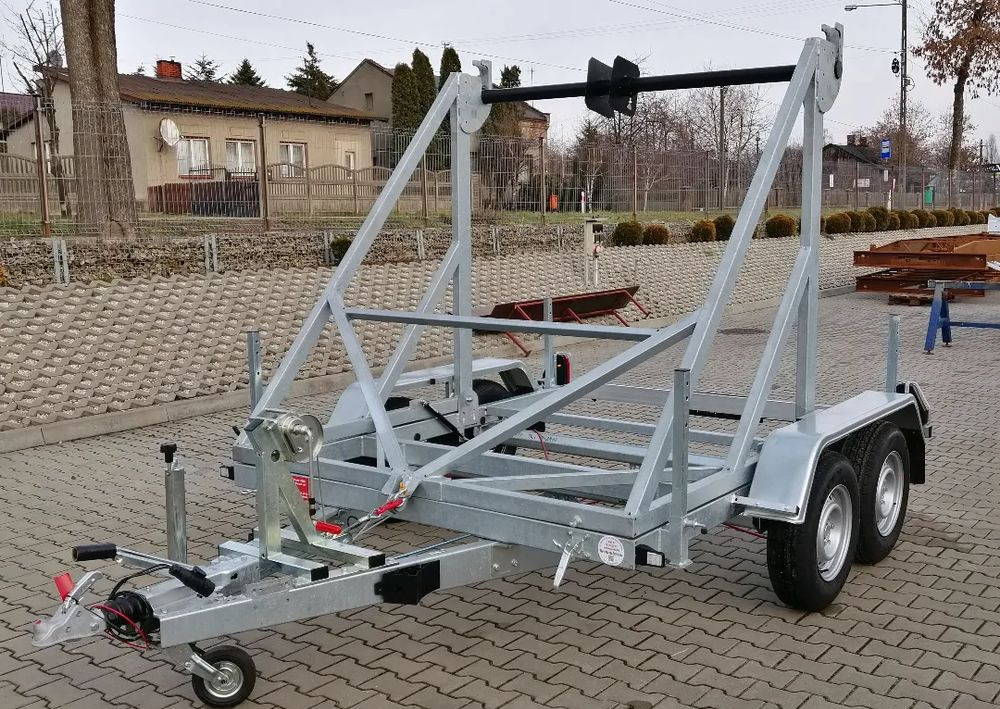 Besttrailers Przyczepa kablowa DMC 2700 kg K14" dwie osie - Káblový príves: obrázok 1 Besttrailers Przyczepa kablowa DMC 2700 kg K14" dwie osie - Káblový príves: obrázok 1