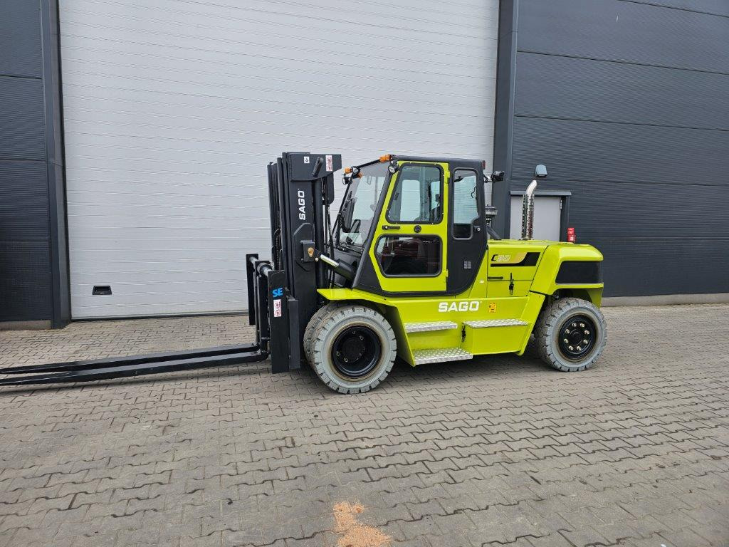 SAGO C80D - Container-Indoor-Stapler - Dieselový vysokozdvižný vozík: obrázok 3 SAGO C80D - Container-Indoor-Stapler - Dieselový vysokozdvižný vozík: obrázok 3