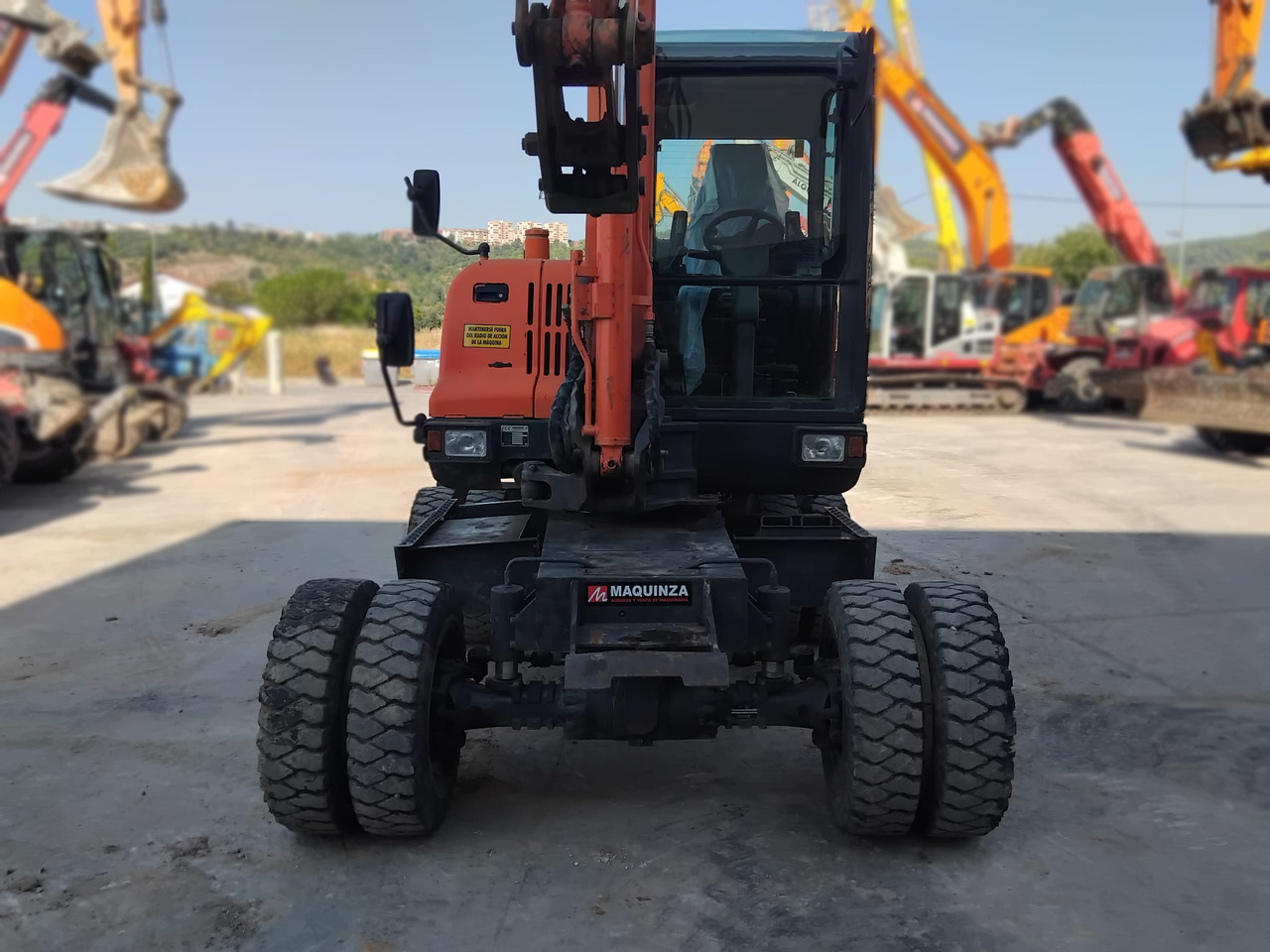 DOOSAN DX55W - Mini rýpadlo: obrázok 5 DOOSAN DX55W - Mini rýpadlo: obrázok 5