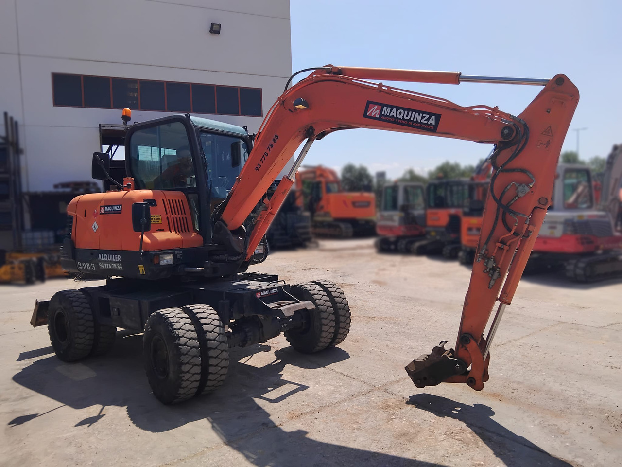 DOOSAN DX55W - Mini rýpadlo: obrázok 4 DOOSAN DX55W - Mini rýpadlo: obrázok 4