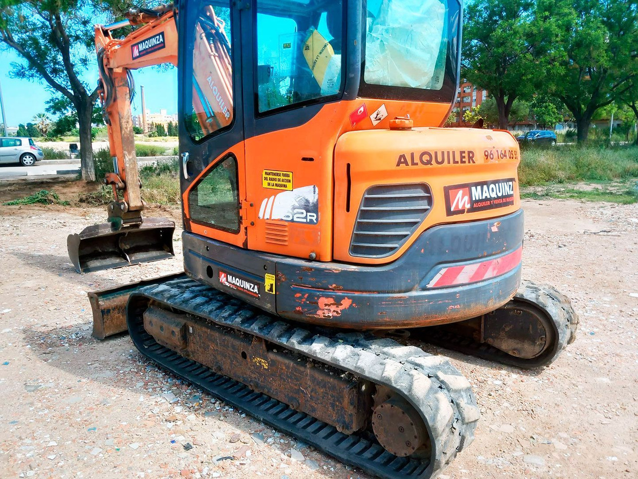 DOOSAN DX62R-3 - Mini rýpadlo: obrázok 3 DOOSAN DX62R-3 - Mini rýpadlo: obrázok 3