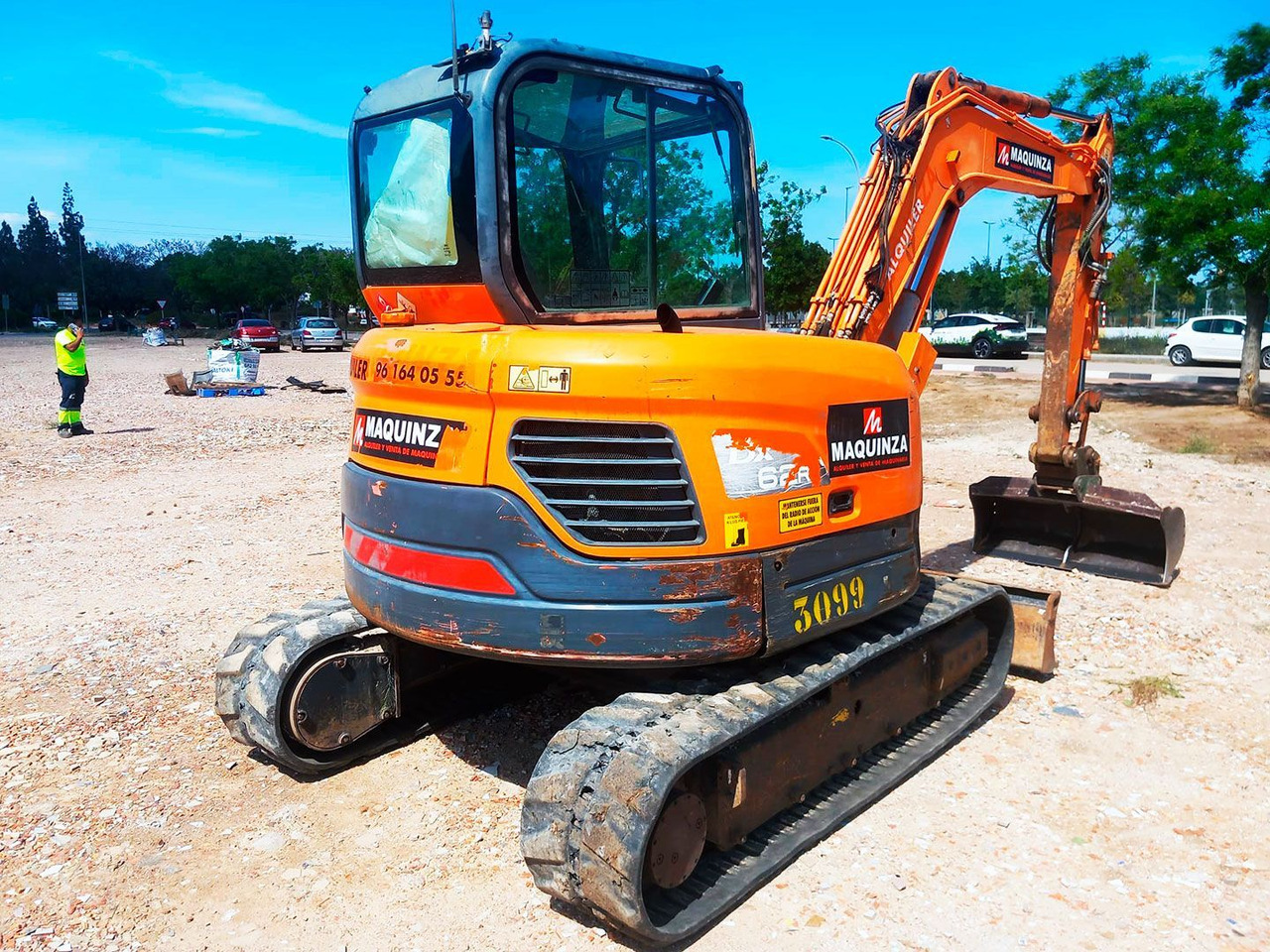DOOSAN DX62R-3 - Mini rýpadlo: obrázok 5 DOOSAN DX62R-3 - Mini rýpadlo: obrázok 5