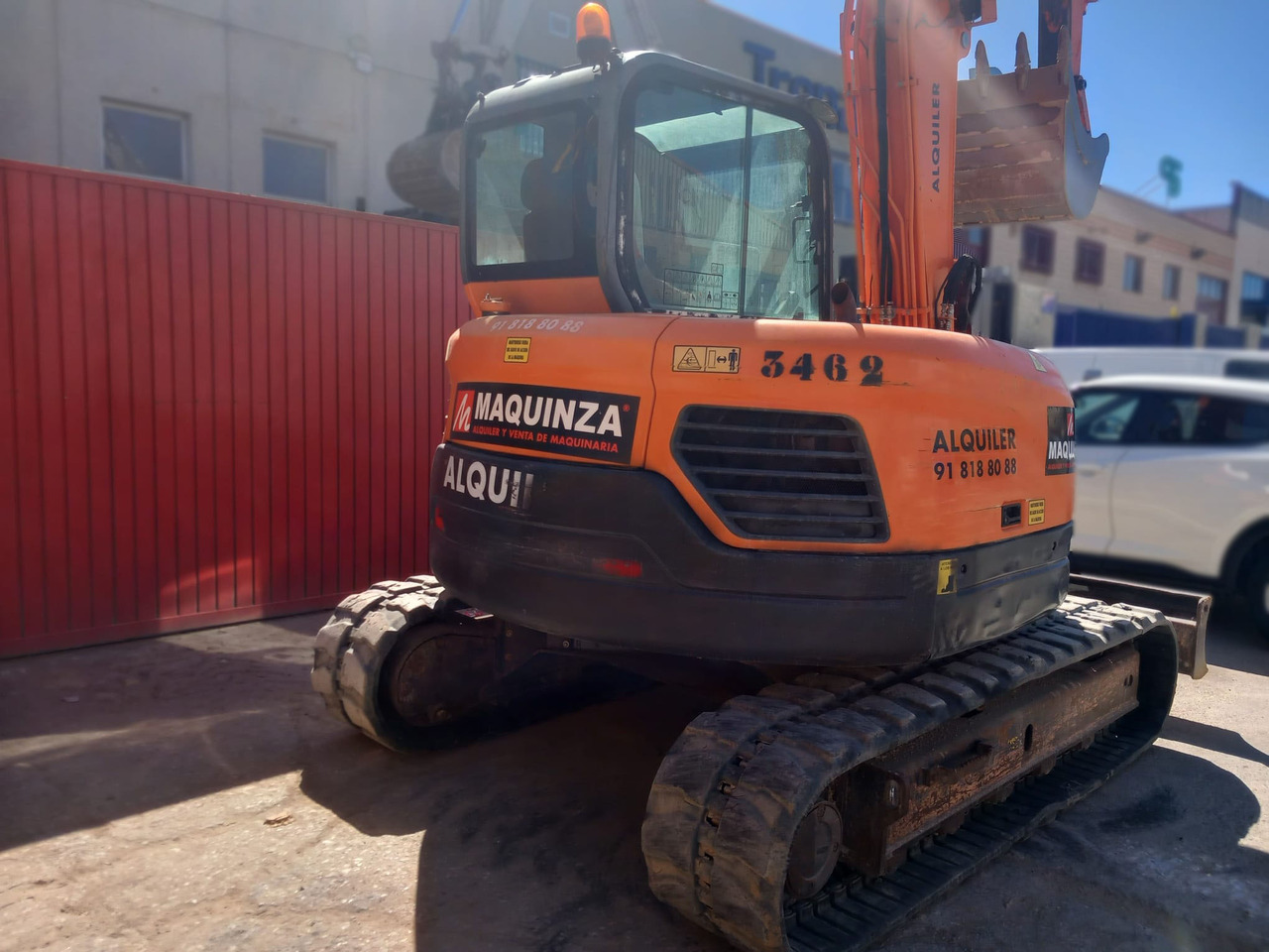 DOOSAN DX85R-3 - Mini rýpadlo: obrázok 2 DOOSAN DX85R-3 - Mini rýpadlo: obrázok 2