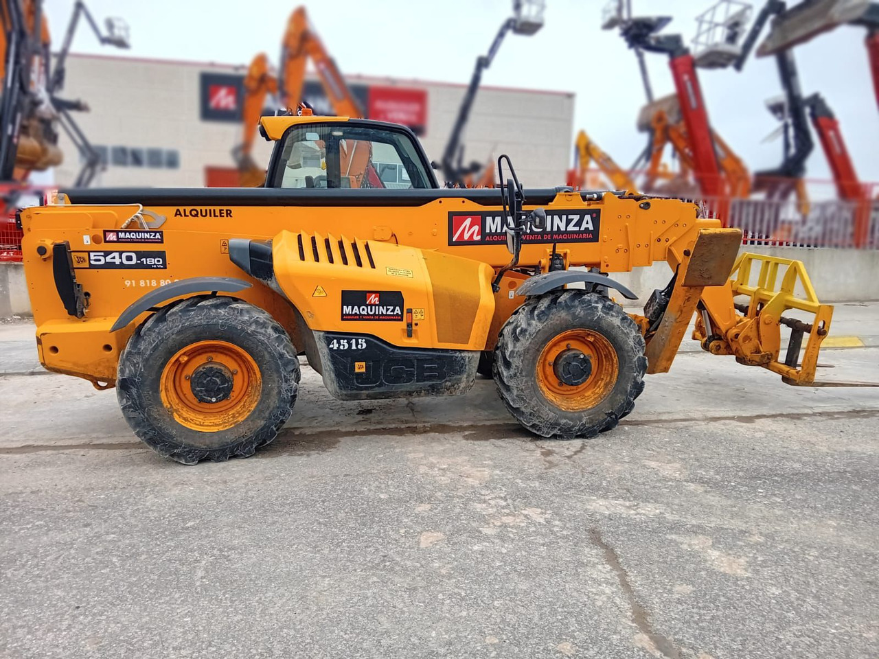 JCB 540.180 - Teleskopický nakladač: obrázok 2 JCB 540.180 - Teleskopický nakladač: obrázok 2