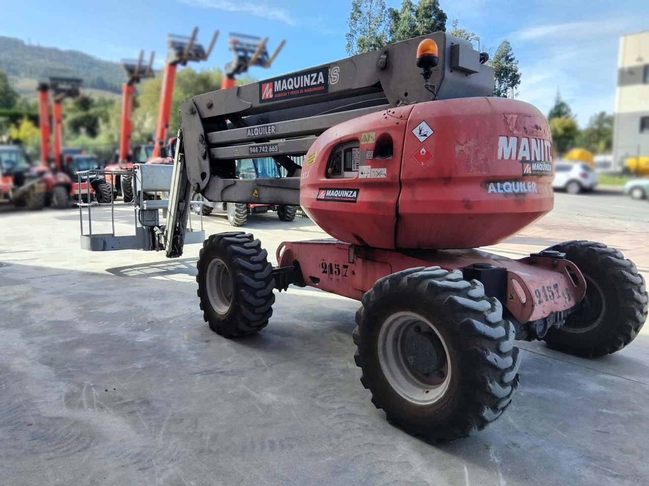 MANITOU 160ATJ EJE OSCILANTE - Kĺbová pracovná plošina: obrázok 2 MANITOU 160ATJ EJE OSCILANTE - Kĺbová pracovná plošina: obrázok 2