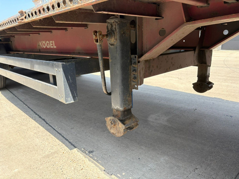 Kögel SNCO 24 (FREINS TAMBOURS / DRUM BRAKES / BPW AXLES) - Plošinový/ Valníkový náves: obrázok 3 Kögel SNCO 24 (FREINS TAMBOURS / DRUM BRAKES / BPW AXLES) - Plošinový/ Valníkový náves: obrázok 3