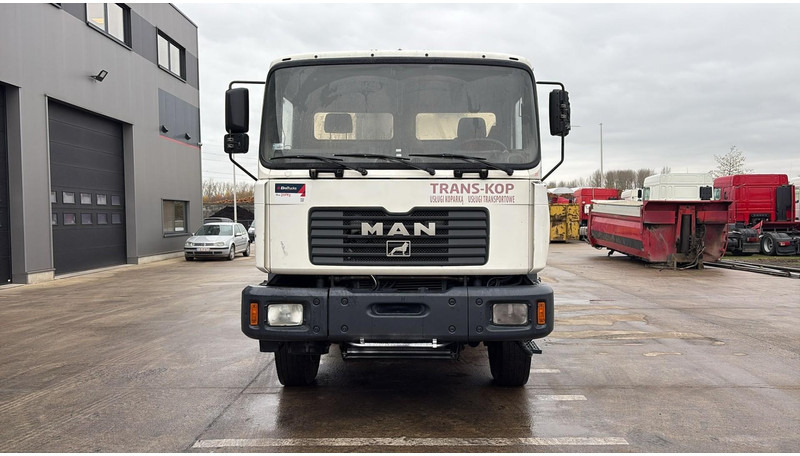 MAN 27.414 (6 CYLINDER / EURO 2 / TOP CONDITION / BONNE ETATT / GRAND PONT / LAMES / STEEL SUSP.) - Sklápač: obrázok 2 MAN 27.414 (6 CYLINDER / EURO 2 / TOP CONDITION / BONNE ETATT / GRAND PONT / LAMES / STEEL SUSP.) - Sklápač: obrázok 2