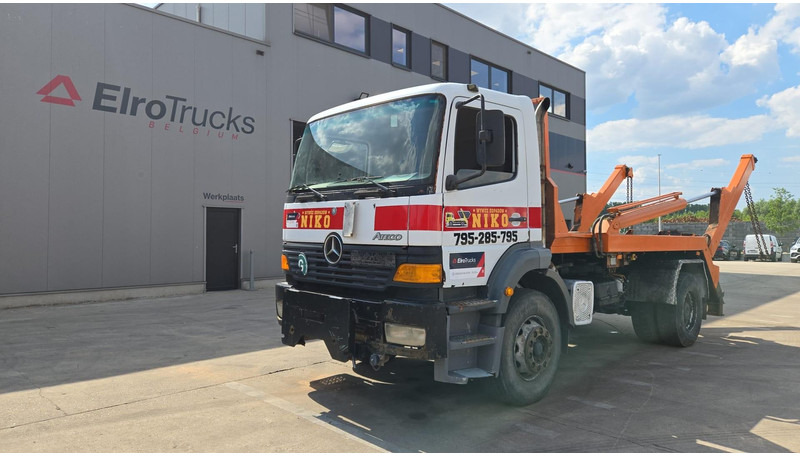 Mercedes-Benz Atego 1823 (BIG AXLE / STEEL SUSP. / LAMES / BOITE MANUELLE / MANUAL GETRIEBE) - Kontejnérový podvozek/ Výměnná nástavba: obrázok 1 Mercedes-Benz Atego 1823 (BIG AXLE / STEEL SUSP. / LAMES / BOITE MANUELLE / MANUAL GETRIEBE) - Kontejnérový podvozek/ Výměnná nástavba: obrázok 1