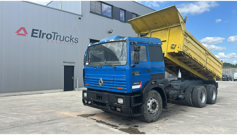Renault G 330 Manager (GRAND PONT / LAMES / POMPE MANUELLE / MANUAL PUMP) - Sklápač: obrázok 1 Renault G 330 Manager (GRAND PONT / LAMES / POMPE MANUELLE / MANUAL PUMP) - Sklápač: obrázok 1