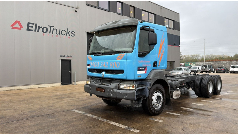 Renault KERAX 420 (LAMES / GRAND PONT / STEEL SUSP. / BIG AXLE / MANUAL GEARBOX / BOITE MANUELLE) - Podvozek s kabinou: obrázok 1 Renault KERAX 420 (LAMES / GRAND PONT / STEEL SUSP. / BIG AXLE / MANUAL GEARBOX / BOITE MANUELLE) - Podvozek s kabinou: obrázok 1