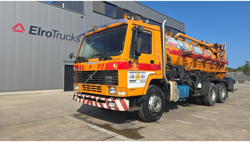 Volvo FL 10 - 320 (10500L + 1500L / 10 TYRES FULL STEEL / HIGH PRESSURE + VACUUM / POMPE MANUELLE / MANUAL PUMP) - Fekálne vozidlo: obrázok 1 Volvo FL 10 - 320 (10500L + 1500L / 10 TYRES FULL STEEL / HIGH PRESSURE + VACUUM / POMPE MANUELLE / MANUAL PUMP) - Fekálne vozidlo: obrázok 1