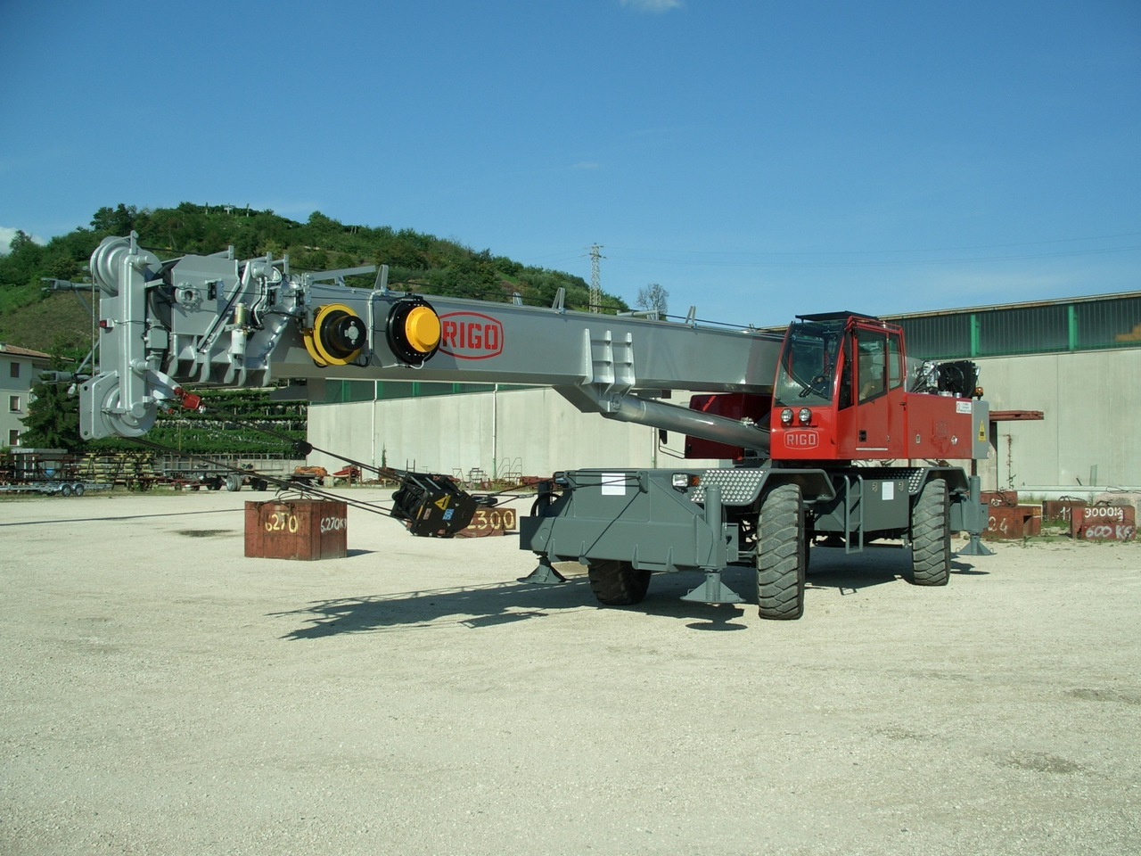 Rigo RT 500 - Terénny žeriav: obrázok 1 Rigo RT 500 - Terénny žeriav: obrázok 1