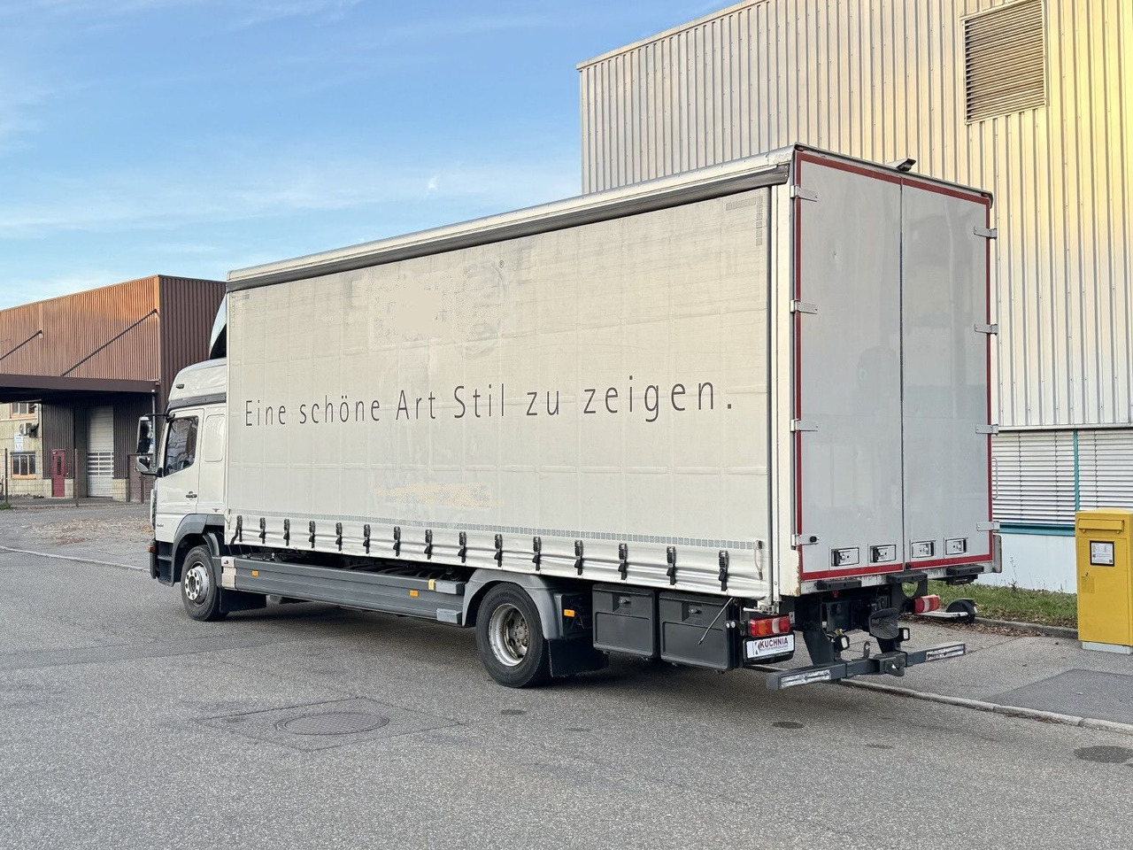 Mercedes-Benz Atego 1524 Alu-Koffer Schiebeplane Gr.Haus ATM - Skříňový nákladní auto: obrázok 5 Mercedes-Benz Atego 1524 Alu-Koffer Schiebeplane Gr.Haus ATM - Skříňový nákladní auto: obrázok 5