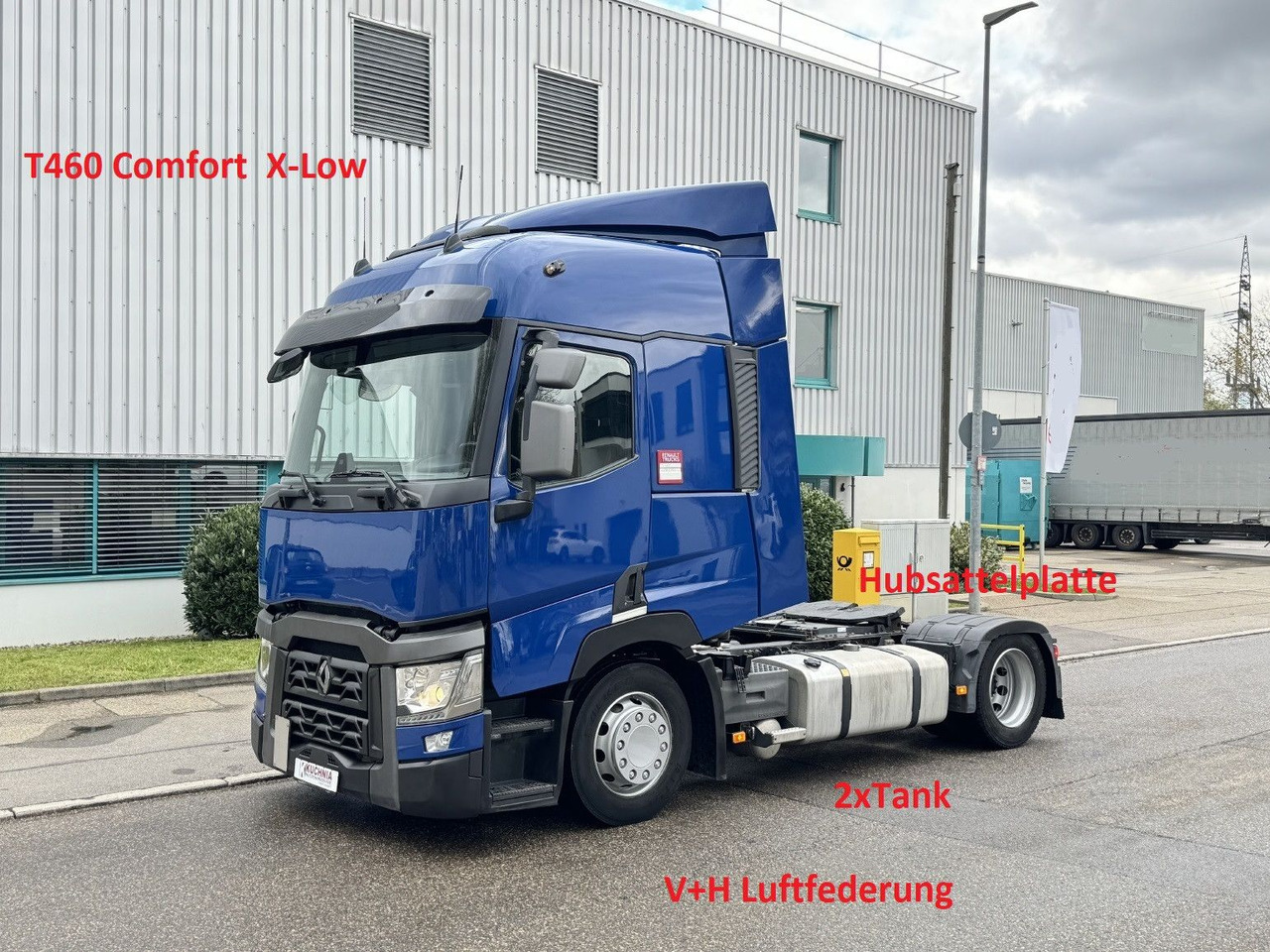 Renault T460 S-Cab X-Low 2-Tanks Hubsattel Standklima - Ťahač: obrázok 1 Renault T460 S-Cab X-Low 2-Tanks Hubsattel Standklima - Ťahač: obrázok 1