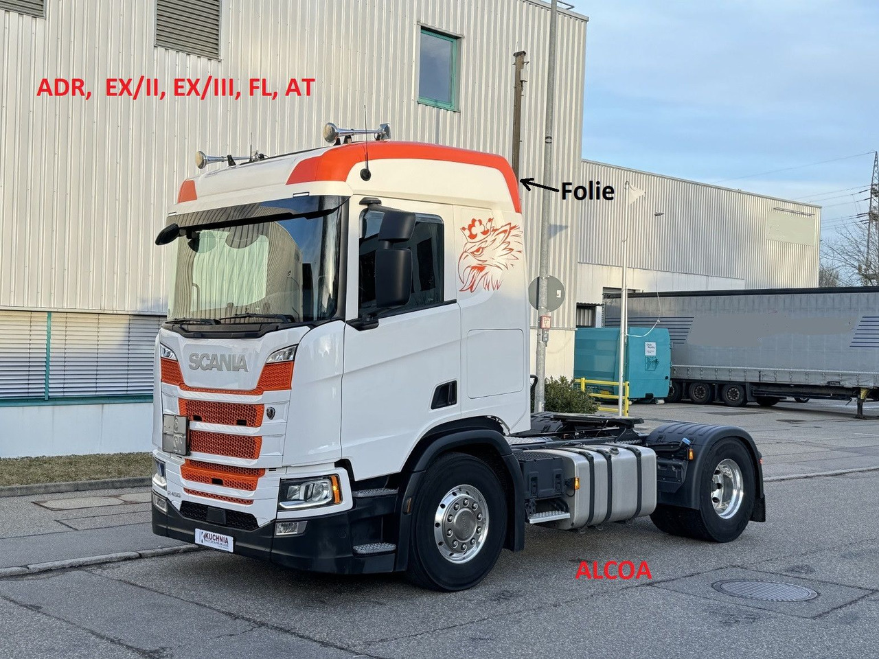 Scania R 450 ADR FL AT EX/II EX/III Retarder Alcoa TOP - Ťahač: obrázok 1 Scania R 450 ADR FL AT EX/II EX/III Retarder Alcoa TOP - Ťahač: obrázok 1