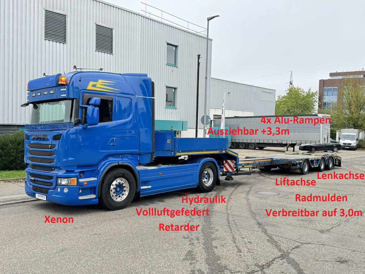Scania R 480 Retarder Alcoa Schalter TOP Vollluft - Ťahač: obrázok 2 Scania R 480 Retarder Alcoa Schalter TOP Vollluft - Ťahač: obrázok 2