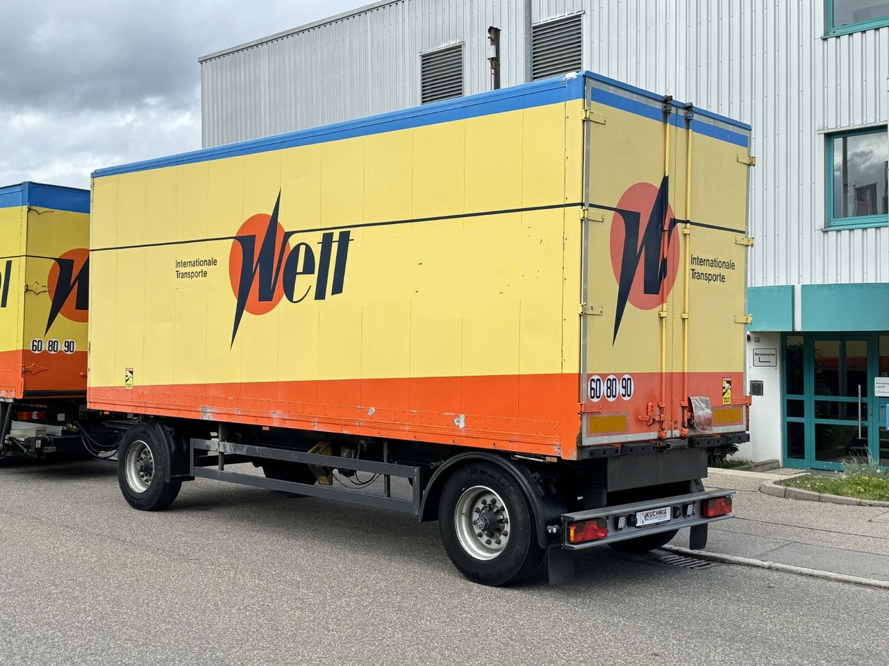 Genkopf 14t Alu-Möbelkoffer 7,1m BPW Luft ZS - Príves skriňové: obrázok 1 Genkopf 14t Alu-Möbelkoffer 7,1m BPW Luft ZS - Príves skriňové: obrázok 1
