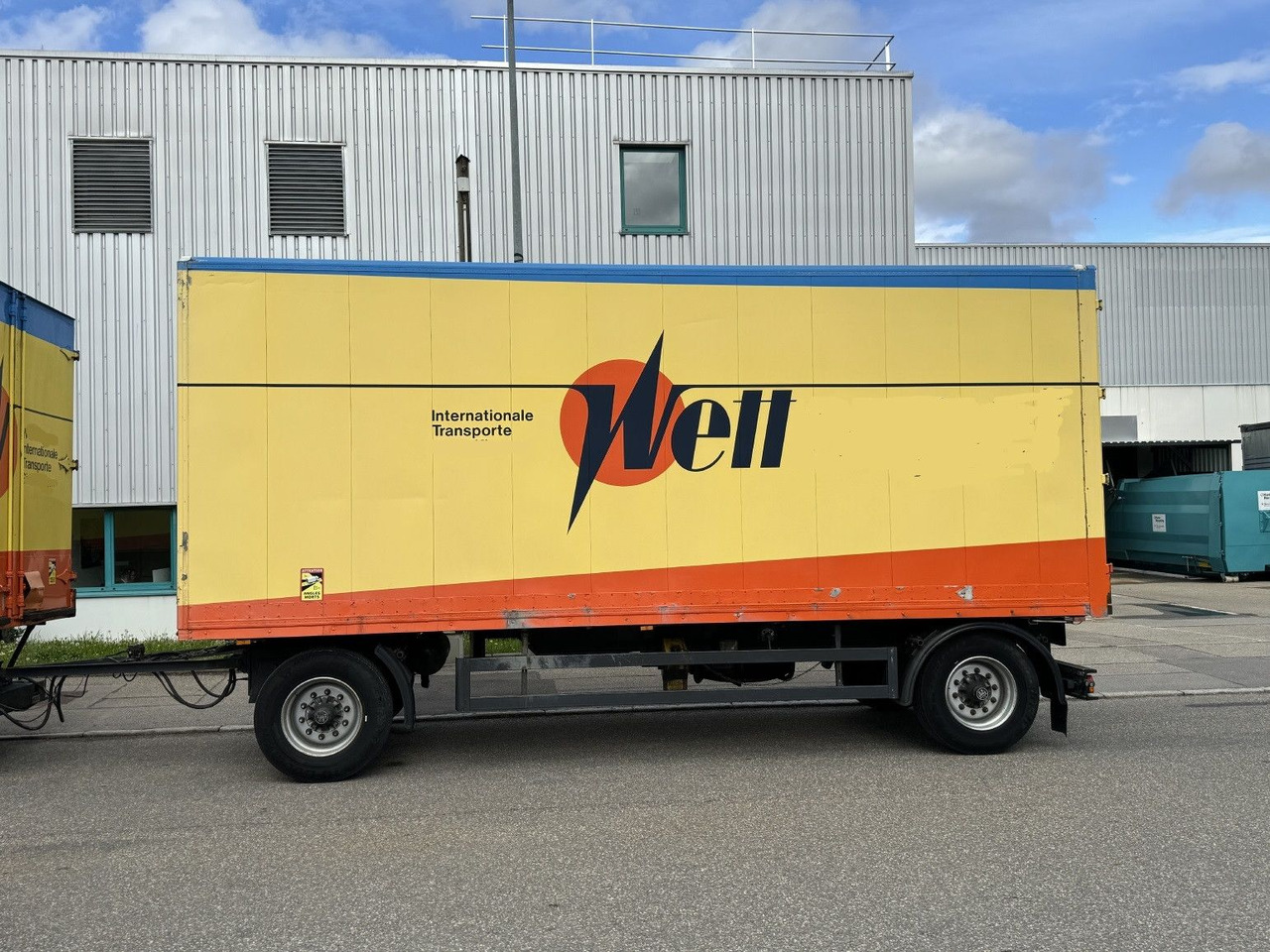 Genkopf 14t Alu-Möbelkoffer 7,1m BPW Luft ZS - Príves skriňové: obrázok 2 Genkopf 14t Alu-Möbelkoffer 7,1m BPW Luft ZS - Príves skriňové: obrázok 2