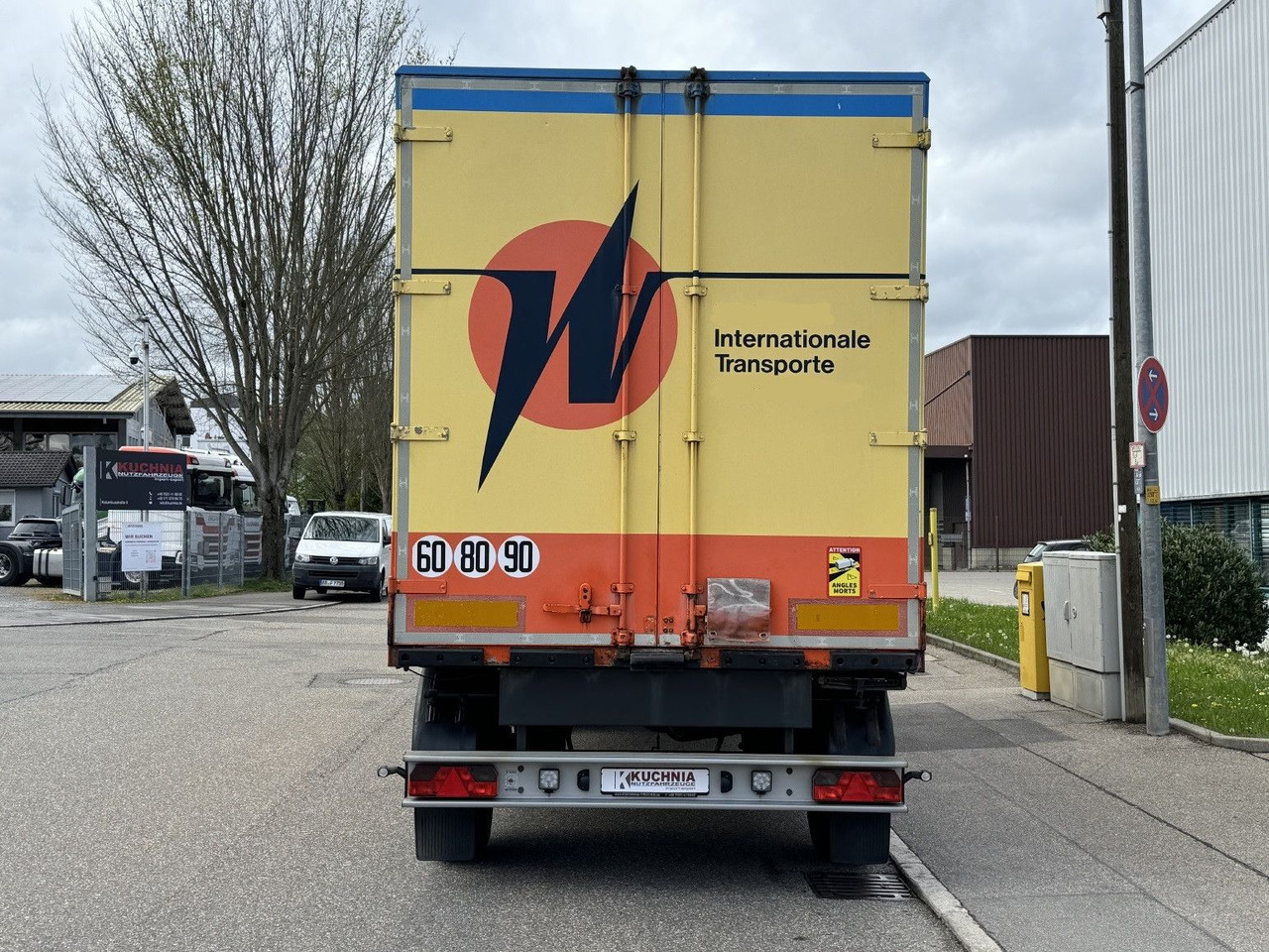 Genkopf 14t Alu-Möbelkoffer 7,1m BPW Luft ZS - Príves skriňové: obrázok 4 Genkopf 14t Alu-Möbelkoffer 7,1m BPW Luft ZS - Príves skriňové: obrázok 4