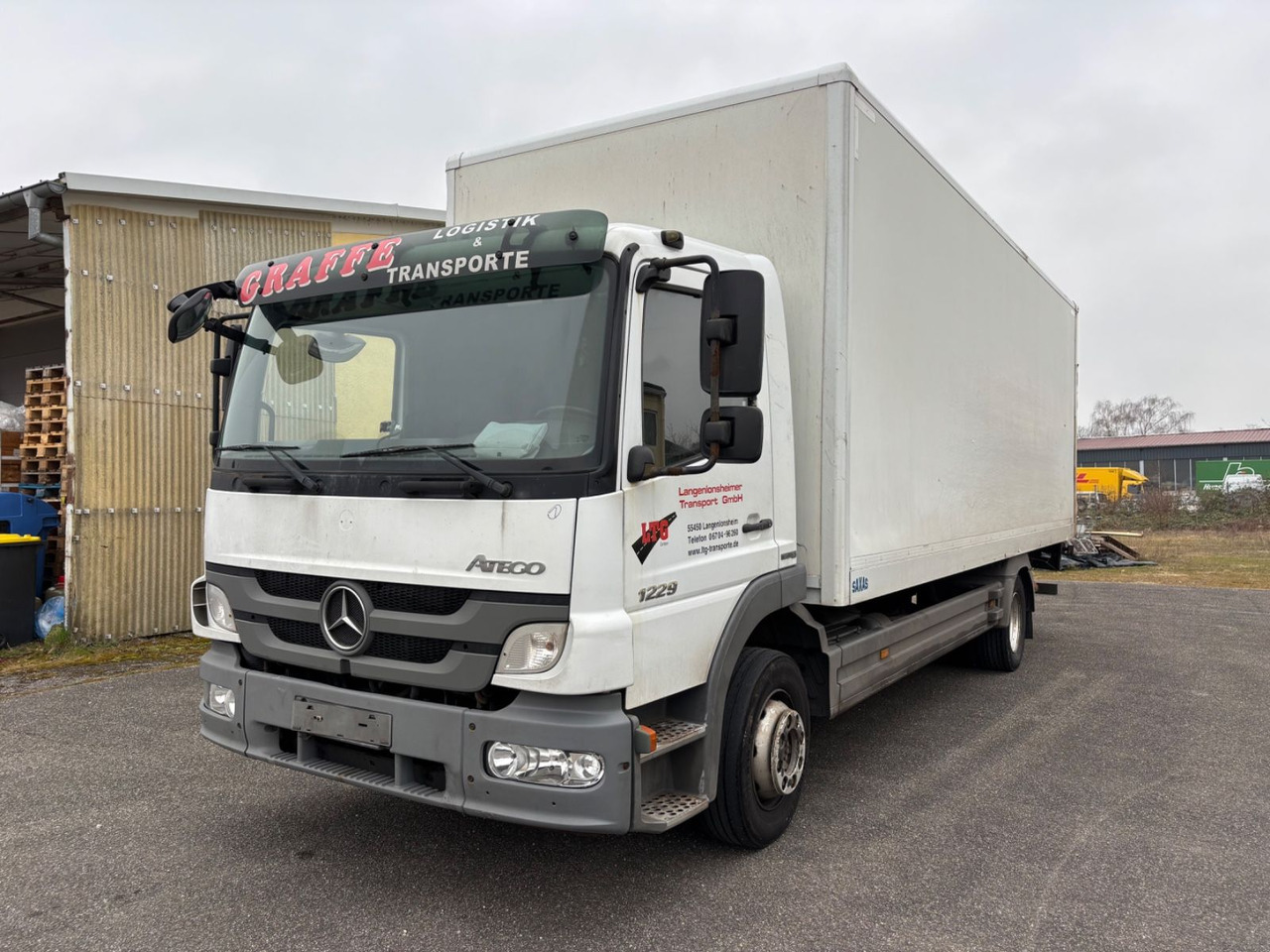 Mercedes-Benz Atego II 1229L, Euro-5, Klima, LBW - Skříňový nákladní auto: obrázok 1 Mercedes-Benz Atego II 1229L, Euro-5, Klima, LBW - Skříňový nákladní auto: obrázok 1