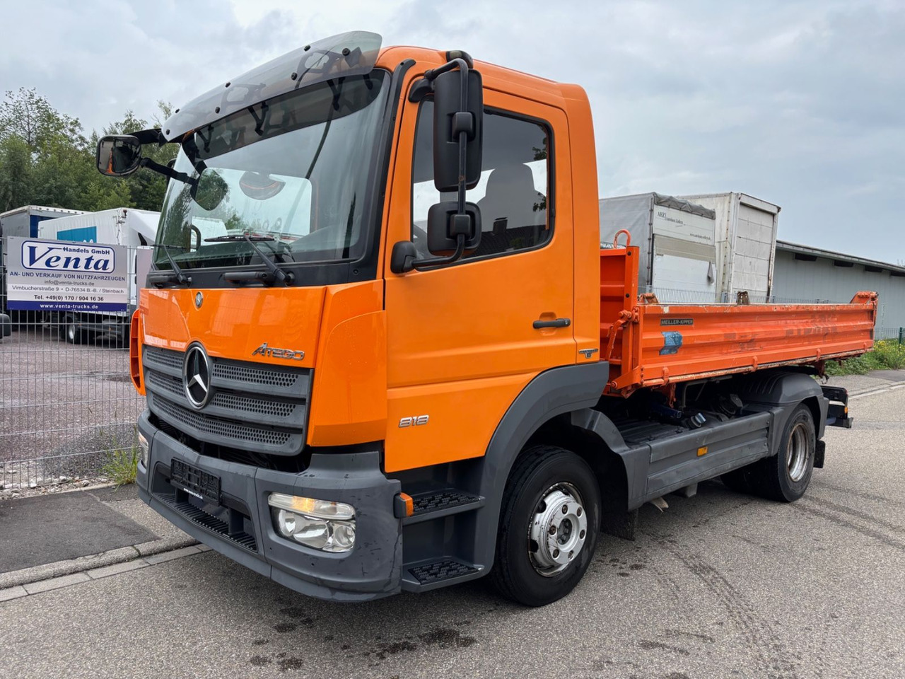 Mercedes-Benz Atego III 818, Euro-6, MEILER Dreiseitenkipper - Sklápač: obrázok 1 Mercedes-Benz Atego III 818, Euro-6, MEILER Dreiseitenkipper - Sklápač: obrázok 1