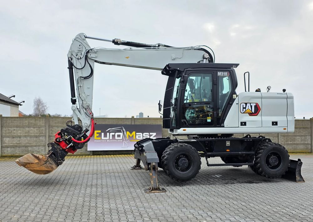 Caterpillar 318, 2021 ROK, 2200 MTH, ROTOTILT R5 - Kolesové rýpadlo: obrázok 1 Caterpillar 318, 2021 ROK, 2200 MTH, ROTOTILT R5 - Kolesové rýpadlo: obrázok 1