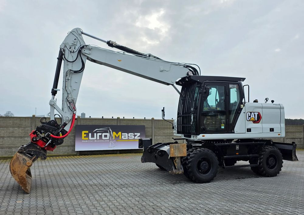 Caterpillar 318, 2021 ROK, 2200 MTH, ROTOTILT R5 - Kolesové rýpadlo: obrázok 1 Caterpillar 318, 2021 ROK, 2200 MTH, ROTOTILT R5 - Kolesové rýpadlo: obrázok 1