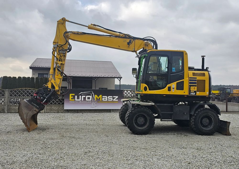 Komatsu PW 148-10, 2016 ROK, SYSTEM LEICA 3D - Kolesové rýpadlo: obrázok 1 Komatsu PW 148-10, 2016 ROK, SYSTEM LEICA 3D - Kolesové rýpadlo: obrázok 1