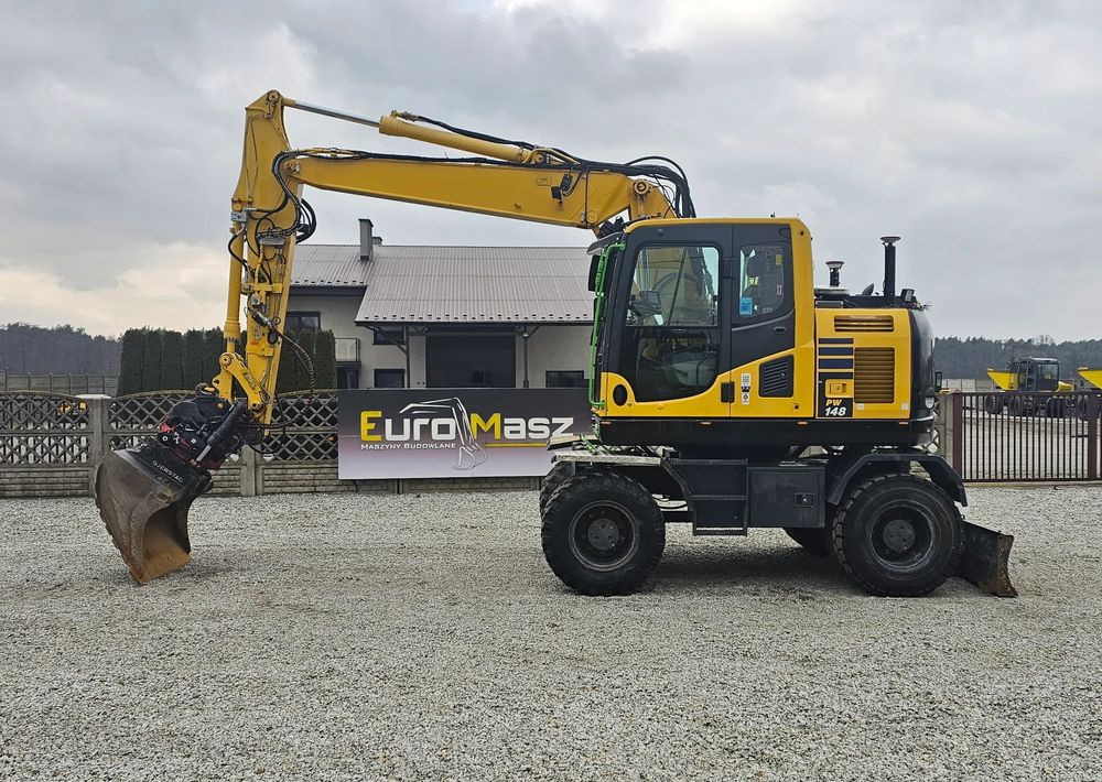 Komatsu PW 148-10, 2016 ROK, SYSTEM LEICA 3D - Kolesové rýpadlo: obrázok 2 Komatsu PW 148-10, 2016 ROK, SYSTEM LEICA 3D - Kolesové rýpadlo: obrázok 2