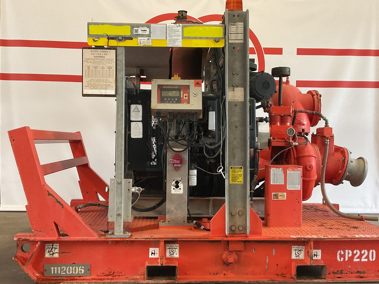 Sykes CP220i water pump, very complete. Perkins powered water pump. - Čerpadlo na vodu: obrázok 1 Sykes CP220i water pump, very complete. Perkins powered water pump. - Čerpadlo na vodu: obrázok 1