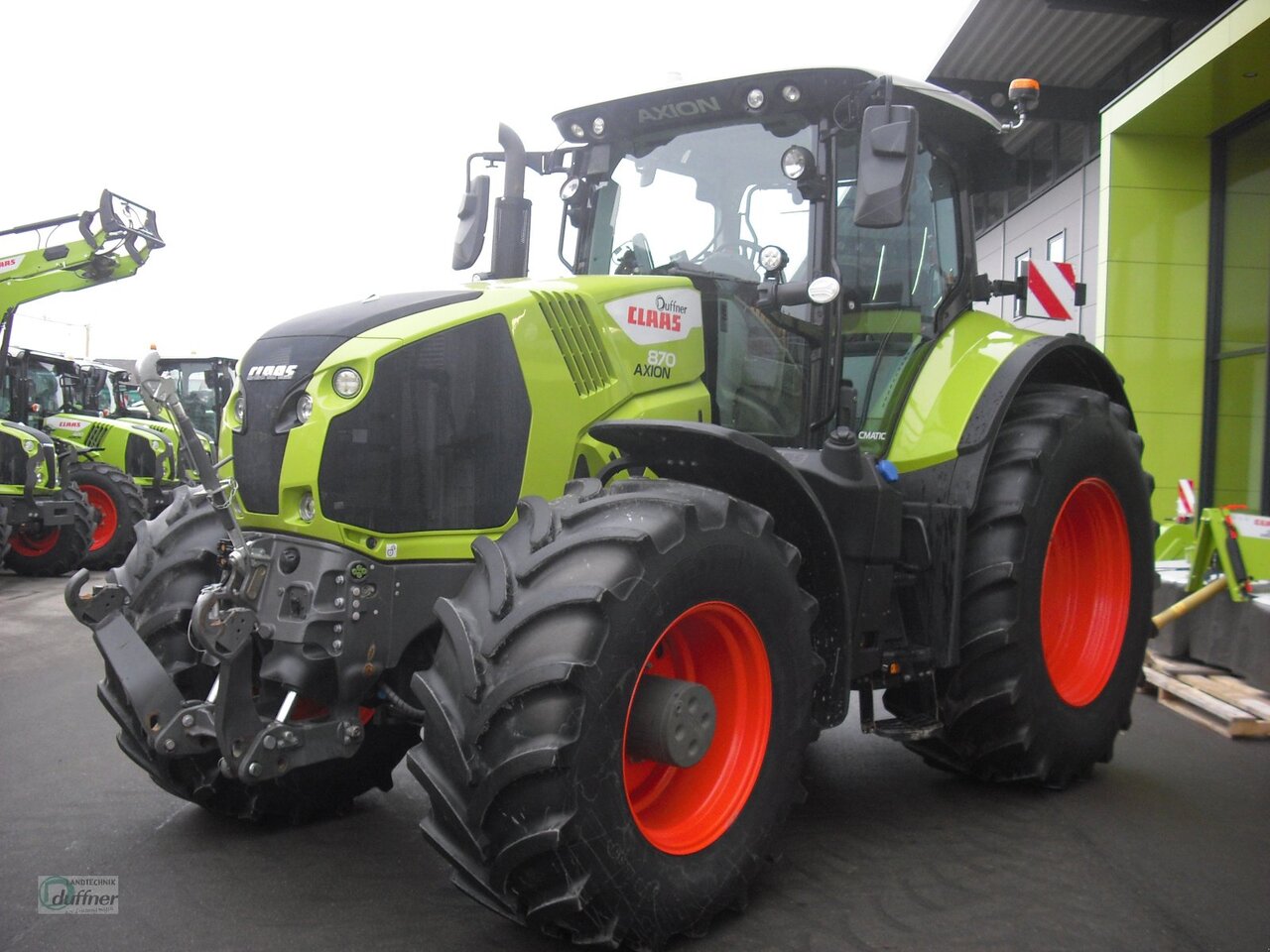 CLAAS Axion 870 CMATIC CEBIS - Traktor: obrázok 4 CLAAS Axion 870 CMATIC CEBIS - Traktor: obrázok 4